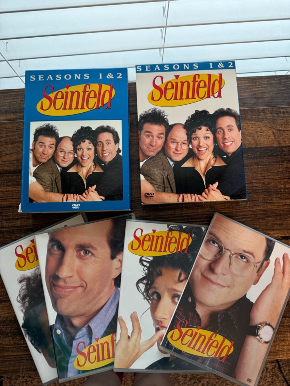 Seinfeld Seasons 1 & 2 DVD Box Set 4 Disc TV Series Comedy